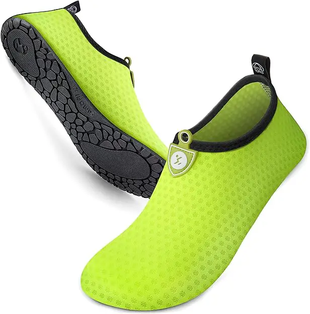 light green shoes